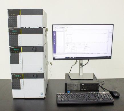 Shimadzu Prominence Preparative HPLC with SPD-20A UV-VIS Detector and LC-20AP Pump-cover