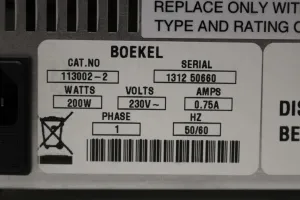 Boekel Digital Dry Bath 113002-2 Heating Block Laboratory Thermal Control Unit, 3 of 3