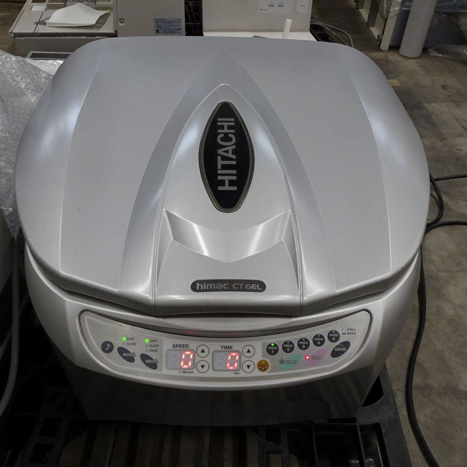 Himac CT6EL Multi-tube Benchtop Centrifuge with Swing Rotor T3S6