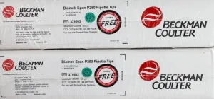 Beckman Coulter 379503 P250 Sterile Barrier Liquid Handling Tips Set of 6 Cases, 3 of 4