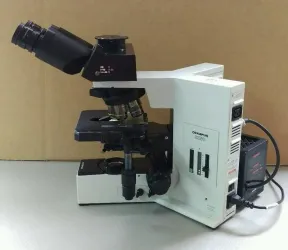 Olympus BX50 Microscope with Super Wide Trinocular Head and Plan Apochromat Objectives, 2 of 11