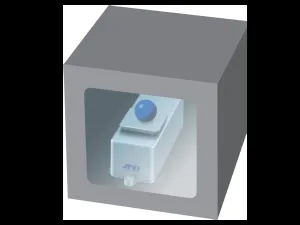 A&D AD-4212A-600 Precision Weigh Module Balance with 610g Capacity and 1mg Readability, 5 of 7