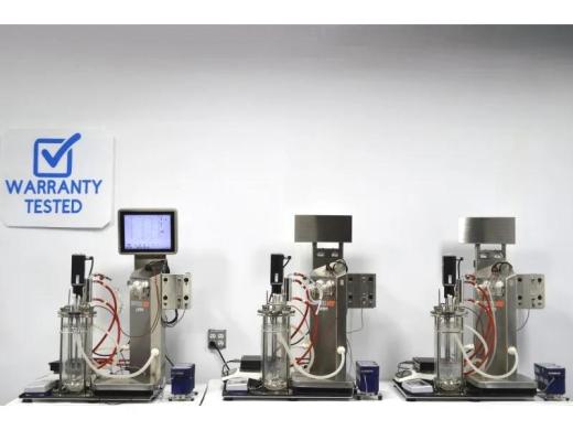 Infors HT Labfors 5 Benchtop Bioreactor System, Three-Fold, Jacketed 3.6 L Vessels