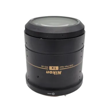 Nikon SHR Plan Apo 1x WD:60 Stereo Microscope Objective for SMZ25 and SMZ18