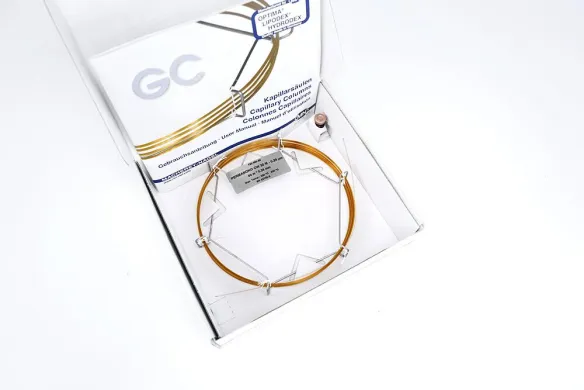 Macherey-Nagel 723060.60 PERMABOND CW 20 Capillary Gas Chromatography Column, 60 m, 0.25 mm ID, 0.25 µm Film