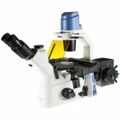 Oxion OX.2453-PLF Trinocular Inverted Fluorescence Microscope with Mechanical Stage-cover