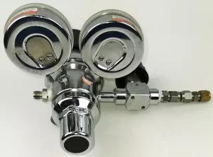 Liquid Air 2122381-350 Stainless-Steel Hydrogen Pressure Regulator (CGA 350), 3 of 5