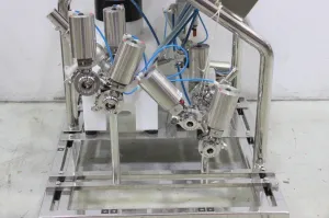 Pall SPS-M2 Manual Slurry Packer Chromatography System with Pneumatic Pumps on Mobile Frame, 5 of 12
