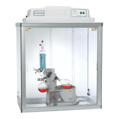 Mystaire LabPartner 38” Wide Ductless Rotary Evaporator Enclosure with Carbon Filter, 110V