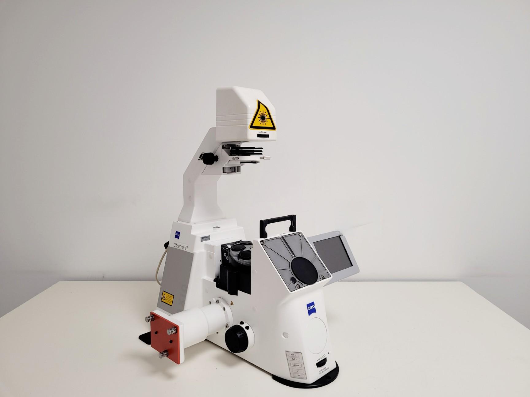 Zeiss AXIO Observer .Z1 Inverted Confocal Microscope for Repair or Spare Parts