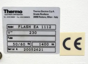 Thermo Scientific Flash 1112, 3 of 3