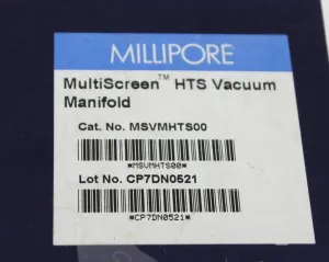 Millipore MSVMHTS00 MultiScreen HTS Vacuum Manifold, 3 of 5