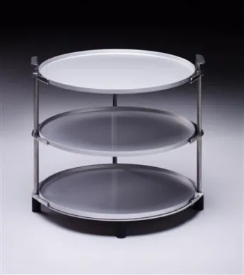 Labconco 7317100 Product Shelves, Short, 3 shelves, 10.0 " dia. x 9.8 " h