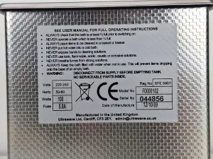 Ultrawave Ultrasonic Cleaner, 5 of 5