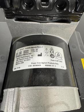 BioTek EL 406 Automated Washer Dispenser with Valve Module and Agilent Vacuum Pump-cover