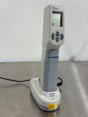 Gilson Repetman Electronic Pipette with Digital Display and Charging Base-cover