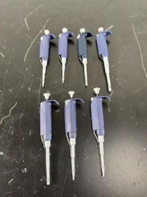 Rainin Pipet Lite Single Channel Pipettes - Quantity 7-cover