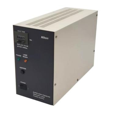 Nikon HB-10103AF Fluorescence Microscope with 100W Mercury Lamp Power Supply-cover