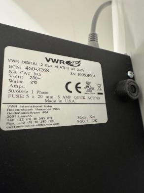 VWR Digital Heatblock Model 949303 UK with 48-Well Aluminum Block and Digital Temperature Control-cover
