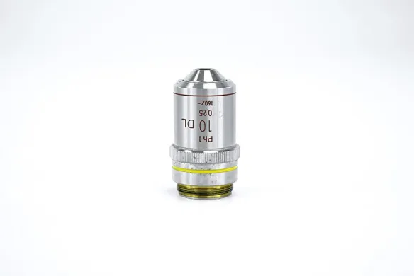 Nikon 10 DL 10x/0.25 PH1 Phase-Contrast Microscope Objective 134369