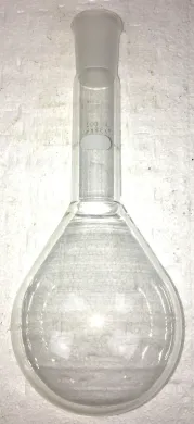 Corning PYREX 3340-FO 500 mL Kjeldahl Distilling Flask with Standard Taper 29/42 Joint