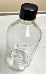 Wheaton 219760 Graduated 1000mL Borosilicate Media Bottle with Screw Cap, 2 of 2