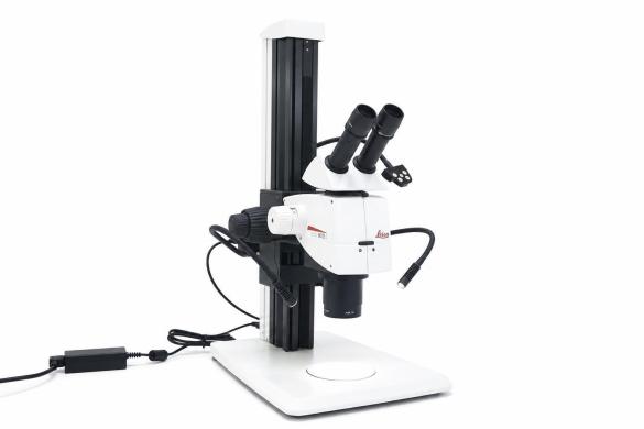 Leica M125C Stereo Zoom Microscope with Plan 0.5x Objective, 10x/23 Eyepieces and SLI5000 Ring Light