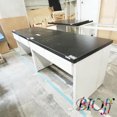 Laboratory Workbench 9489, 240 × 75 × 80 cm, Two 120 × 75 × 80 cm Units, Patient Care & Monitoring
