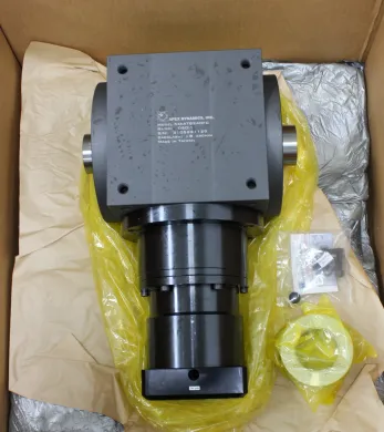 Apex Dynamics ATB240FC High-Precision Right-Angle Spiral Bevel Servo Gearbox 50:1 Ratio