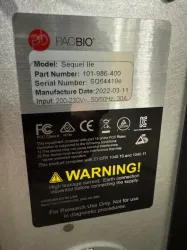 PacBio Sequel IIe Next-Generation Long-Read DNA Sequencing System, 4 of 4