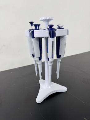 Rainin Pipet-Lite XLS Single Channel Pipettes with Stand, Set of 7-cover