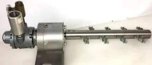 Gast GR-11 Air-Powered Tube Rotator with 1UP-NRV Series Gear Motor, 2 of 6