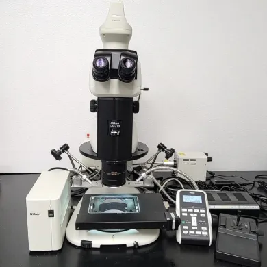 Nikon Motorized Stereo Microscope SMZ18 with Transmitted and Reflected LED Illumination
