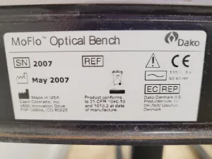 Dako MoFlo Optics Bench for Advanced Fluorescence Microscopy, 5 of 8