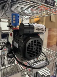 Pfeiffer DUOline Vacuum Pump Motor Assembly with Integrated Cooling and Inlet Filter, 2 of 3