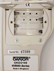 Oakton DO 100 Series Portable Dissolved Oxygen Meter with 10-Ft Cable and Probe, 8 of 11