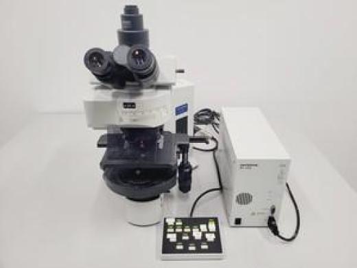 Olympus BX61 Microscope With BX-UCB And U-HSTR2 Control Units Lab-cover