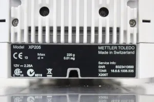 Mettler-Toledo XP205 Analytical Balance with 0.01mg Readability, 11 of 11