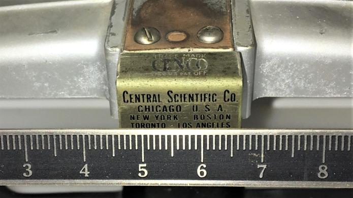 Cenco Mechanical Beam Balance - 10g-cover