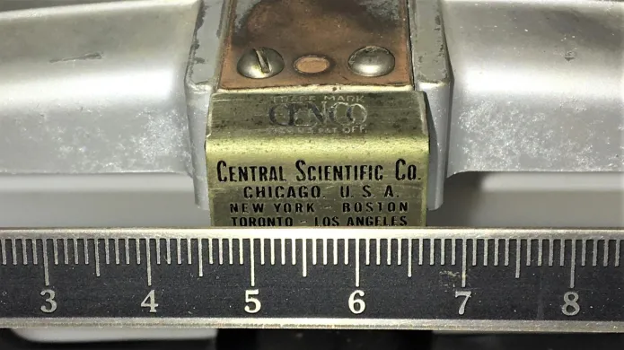 Cenco Mechanical Beam Balance - 10g