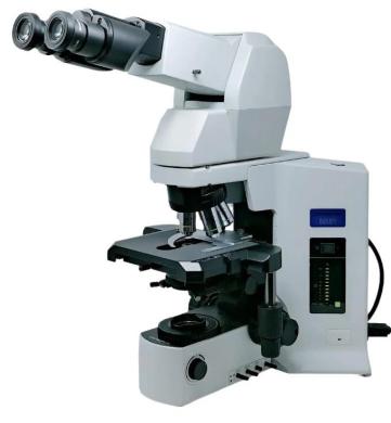 Olympus BX51 Upright Microscope with Tilting Telescoping Binocular Head-cover