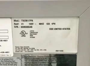 Thermo Fisher CryoMed Controlled Rate Freezer for Precise Cryopreservation of Biological Samples, 11 of 11