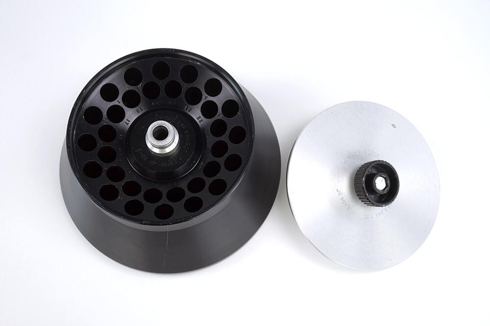 Beckman Coulter JA-20.1 Fixed-Angle Centrifuge Rotor, J Avanti Series, 32 × 15 mL, 20,000 rpm, 342095
