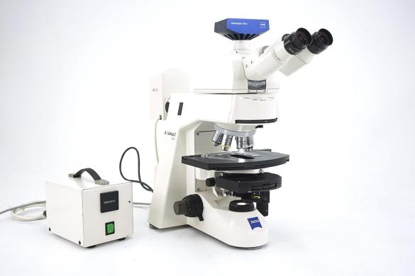 Zeiss Axioskop 2 Plus Fluorescence Microscope with Neofluar Phase-Contrast Optics