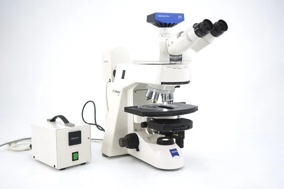 Zeiss Axioskop 2 Plus Fluorescence Microscope with Neofluar Phase-Contrast Optics