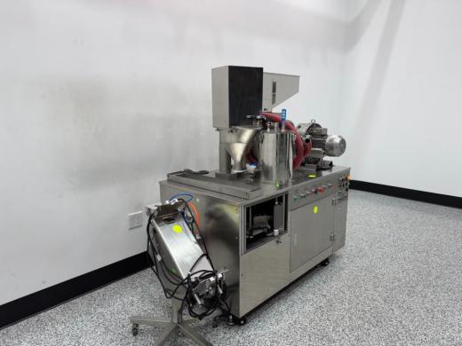 TES-5 Semi-Automatic Capsule Filling Machine with Integrated Polisher and Vacuum Pump-cover