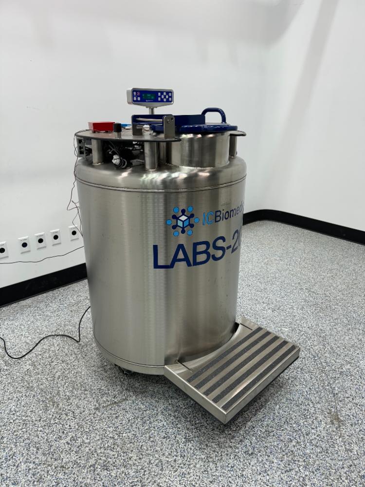 IC Biomedical LABS 20K LN2 Cryostorage Freezer for Cryogenic Sample Preservation