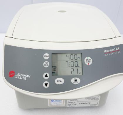 Beckman Coulter Microfuge 20R Refrigerated Microcentrifuge 15,000 RPM, -10°C to 40°C-cover