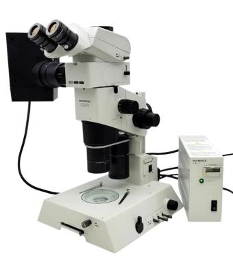 Olympus Stereo Microscope SZX12 with Fluorescence and Trinocular Head-cover