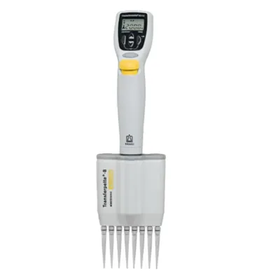 BrandTech Scientific Transferpette-8 Electronic Multichannel Pipette, 10 to 200ul